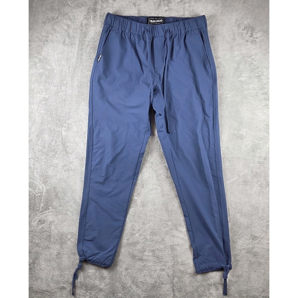 Coalatree Trailhead Adventure Blue Pants Men's Medium Ripstop Stretch Outdoor